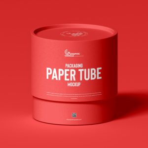 Small Paper Packaging Mockup PSD