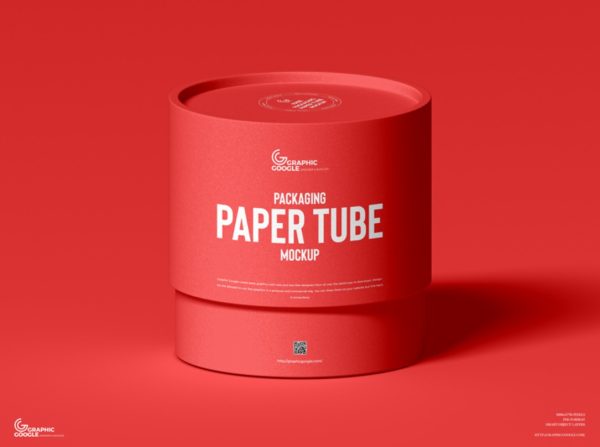 Small Paper Packaging Mockup PSD