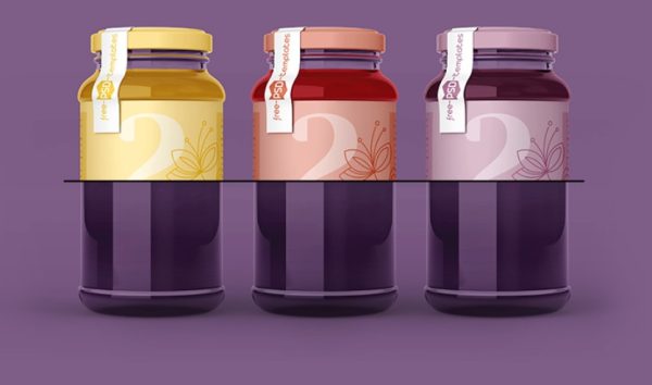 Three Jar Mockups Set