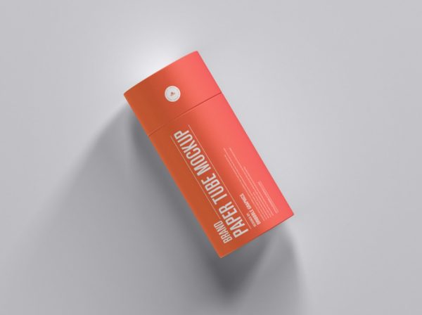 Top View Paper Box Mockup